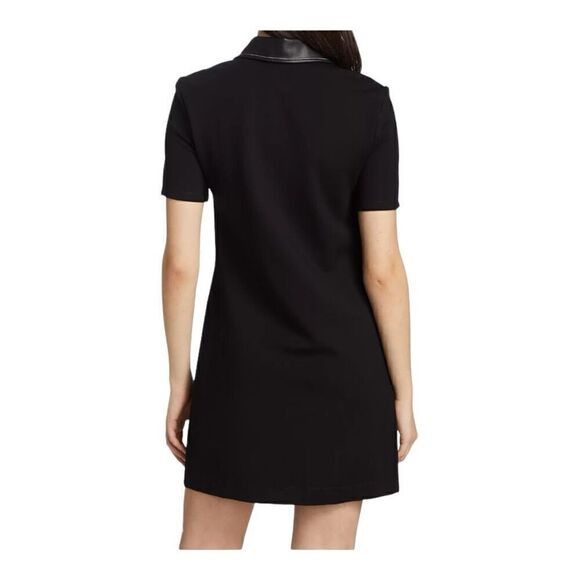 Staud Jay Black Polo Mini Dress Size Small - Picture 6 of 13